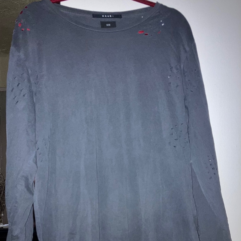 Ksubi Men's Sioux Long sleeve cotton shirt